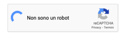 Il reCaptcha va in loop mostrando costamente icona di caricamento
